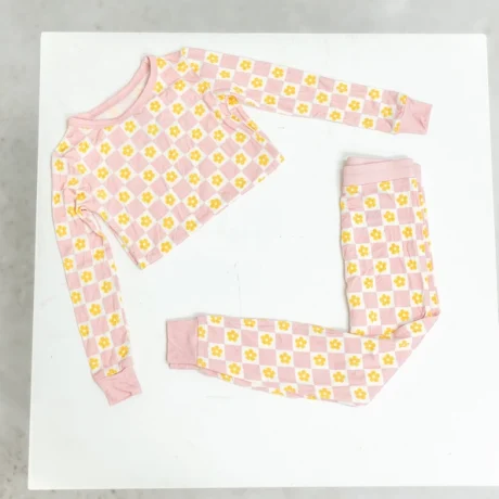 Pink Daisy 2-Piece Set